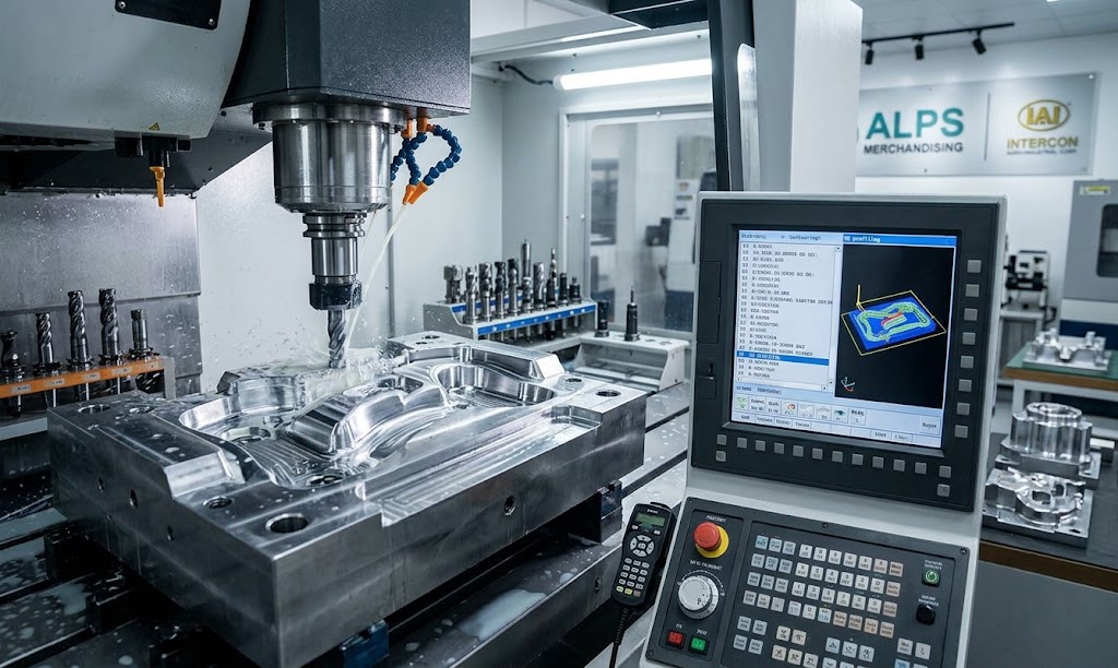 CNC Machining Centre — Alps Merchandising