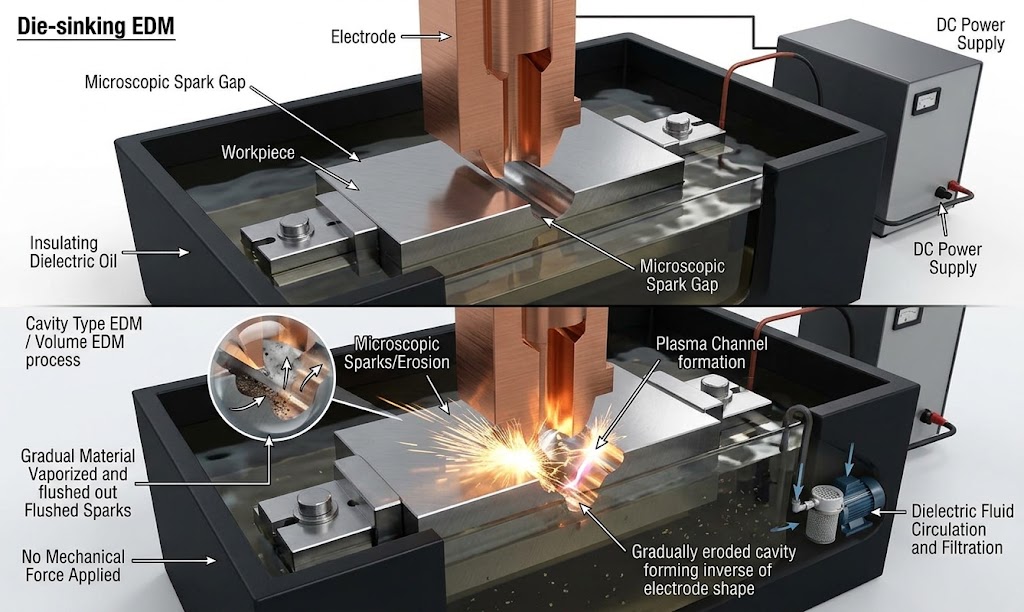 EDM Die Sinking Machine — Alps Merchandising